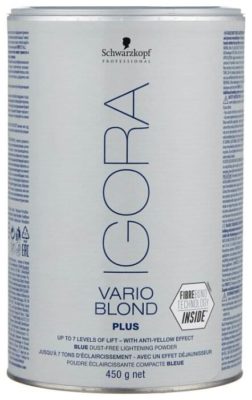 IGORA Vario Blond Plus Голубой порошок для обесцвечивания волос