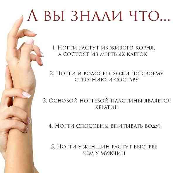 Таинства маникюра: интересные факты о заботе о ногтях () Таинства маникюра: интересные факты о заботе о ногтях